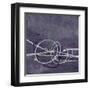 Aubergine Directions 1-Filippo Ioco-Framed Art Print