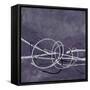 Aubergine Directions 1-Filippo Ioco-Framed Stretched Canvas