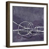 Aubergine Directions 1-Filippo Ioco-Framed Art Print