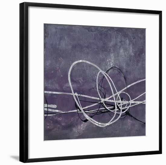 Aubergine Directions 2-Filippo Ioco-Framed Art Print