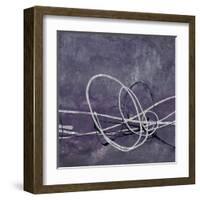 Aubergine Directions 2-Filippo Ioco-Framed Art Print