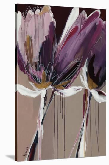 Aubergine Splendor II-Angela Maritz-Stretched Canvas