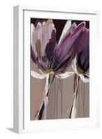 Aubergine Splendor II-Angela Maritz-Framed Art Print