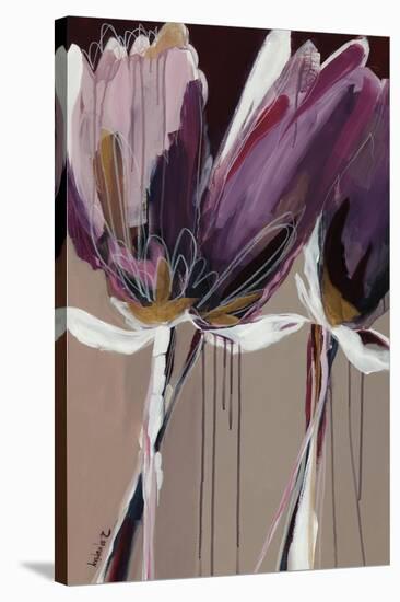 Aubergine Splendor II-Angela Maritz-Stretched Canvas