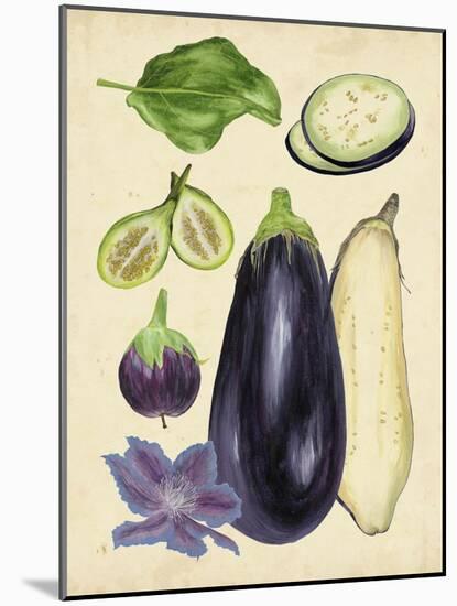 Aubergine Study II-Melissa Wang-Mounted Art Print