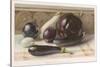 Aubergines or Egg Fruits-null-Stretched Canvas