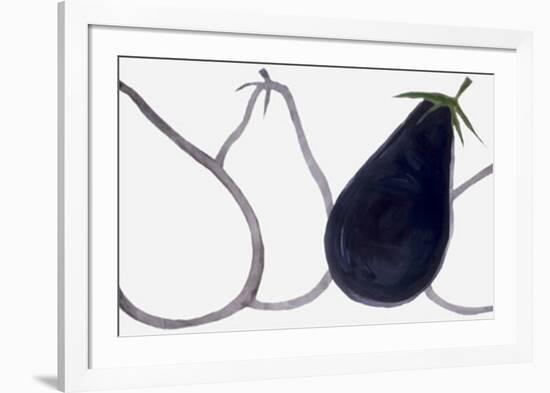 Aubergines-Nicolas Le Beuan Bénic-Framed Serigraph