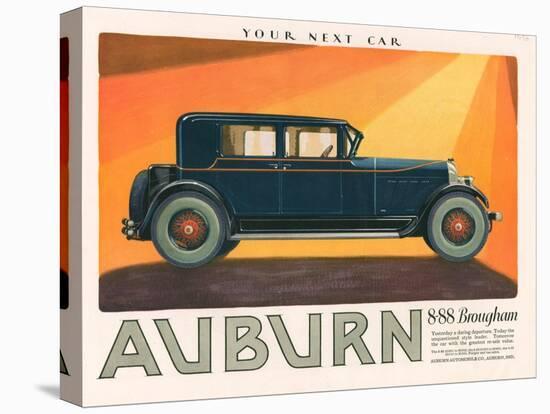 Aubern, Magazine Advertisement, USA, 1926-null-Stretched Canvas