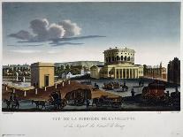 View of the Villette Tollgate-Aubert and Courvoisier-Laminated Giclee Print