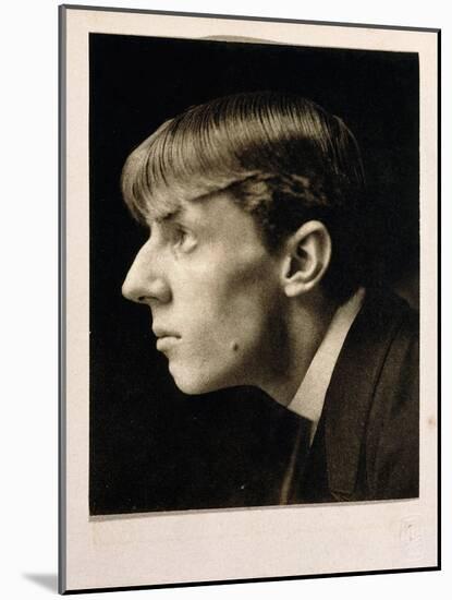 Aubrey Beardsley, 1894, 1894-Frederick Henry Evans-Mounted Photographic Print