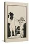 Aubrey Beardsley drawing from a Book of Fifty Drawings, 1897 drawing-Aubrey Beardsley-Stretched Canvas