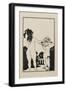 Aubrey Beardsley drawing from a Book of Fifty Drawings, 1897 drawing-Aubrey Beardsley-Framed Giclee Print