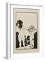 Aubrey Beardsley drawing from a Book of Fifty Drawings, 1897 drawing-Aubrey Beardsley-Framed Giclee Print