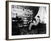 Aubrey Beardsley in the Cosmopolitan Hotel, Menton, France, 1898-null-Framed Photographic Print