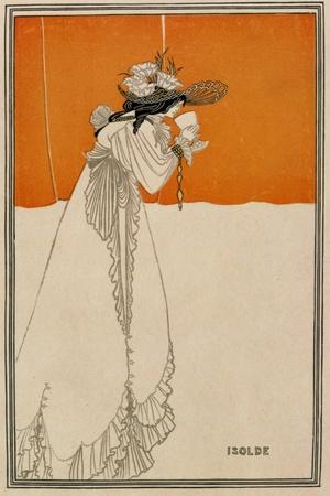 Isolde, Illustration from "The Studio," 1895