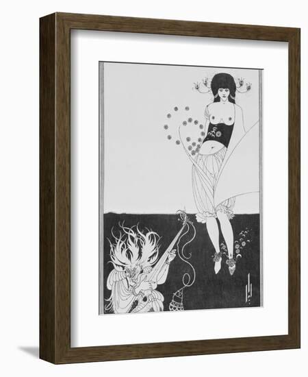 Aubrey Beardsley's Drawings-Aubrey Beardsley-Framed Giclee Print