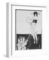 Aubrey Beardsley's Drawings-Aubrey Beardsley-Framed Giclee Print