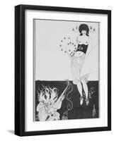 Aubrey Beardsley's Drawings-Aubrey Beardsley-Framed Giclee Print