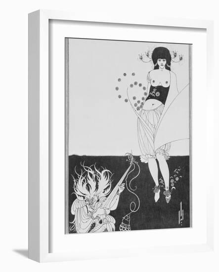 Aubrey Beardsley's Drawings-Aubrey Beardsley-Framed Giclee Print