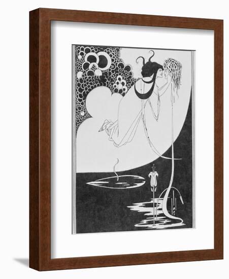 Aubrey Beardsley's Drawings-Aubrey Beardsley-Framed Giclee Print