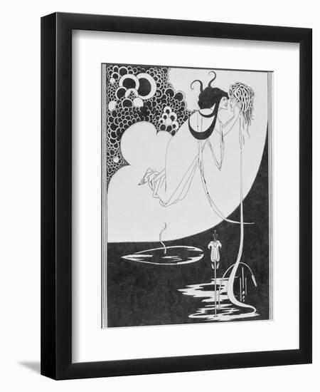 Aubrey Beardsley's Drawings-Aubrey Beardsley-Framed Giclee Print