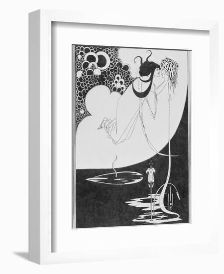 Aubrey Beardsley's Drawings-Aubrey Beardsley-Framed Giclee Print