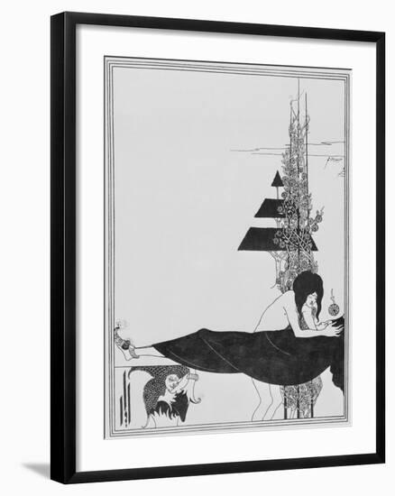 Aubrey Beardsley's Drawings-Aubrey Beardsley-Framed Giclee Print