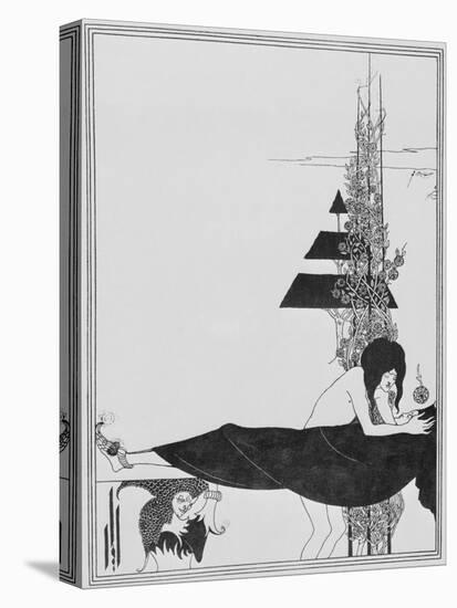 Aubrey Beardsley's Drawings-Aubrey Beardsley-Stretched Canvas