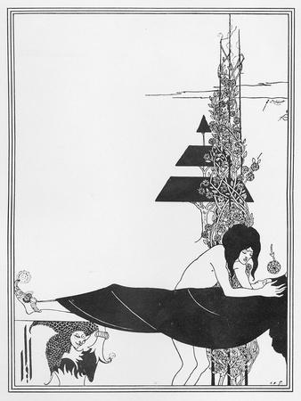 The Platonic Lament, Illustration from 'salome' by Oscar Wilde, 1894