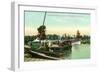 Auburn, New York - Owasco Outlet at Lakeside Park-Lantern Press-Framed Art Print