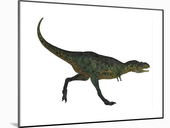 Aucasaurus Dinosaur-null-Mounted Art Print