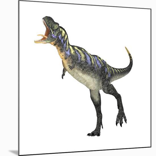 Aucasaurus Dinosaur-null-Mounted Art Print