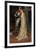 Aucassin and Nicolette-Marianne Stokes-Framed Art Print