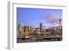 Auckland City and Harbour, Auckland, North Island, New Zealand, Pacific-Neil Farrin-Framed Photographic Print