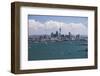 Auckland City Skyline and Auckland Harbour Seen from Devenport, North Island, New Zealand, Pacific-Matthew Williams-Ellis-Framed Photographic Print