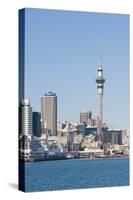 Auckland City Skyline, North Island, New Zealand, Pacific-Matthew Williams-Ellis-Stretched Canvas