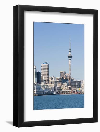 Auckland City Skyline, North Island, New Zealand, Pacific-Matthew Williams-Ellis-Framed Photographic Print