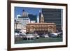 Auckland Ferry Terminal, Auckland, North Island, New Zealand, Pacific-Matthew Williams-Ellis-Framed Photographic Print