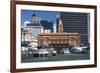 Auckland Ferry Terminal, Auckland, North Island, New Zealand, Pacific-Matthew Williams-Ellis-Framed Photographic Print