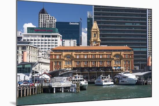 Auckland Ferry Terminal, Auckland, North Island, New Zealand, Pacific-Matthew Williams-Ellis-Mounted Photographic Print