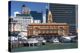 Auckland Ferry Terminal, Auckland, North Island, New Zealand, Pacific-Matthew Williams-Ellis-Stretched Canvas