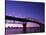 Auckland Harbour Bridge and Hauraki Gulf, Auckland, North Island, New Zealand-null-Stretched Canvas