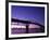 Auckland Harbour Bridge and Hauraki Gulf, Auckland, North Island, New Zealand-null-Framed Photographic Print