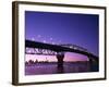 Auckland Harbour Bridge and Hauraki Gulf, Auckland, North Island, New Zealand-null-Framed Photographic Print