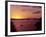 Auckland Harbour Bridge and Waitemata Harbour at Dusk, New Zealand-David Wall-Framed Photographic Print