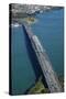 Auckland Harbour Bridge and Waitemata Harbour, Auckland, North Island, New Zealand-David Wall-Stretched Canvas