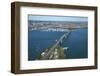 Auckland Harbour Bridge and Waitemata Harbour, Auckland, North Island, New Zealand-David Wall-Framed Photographic Print