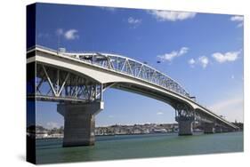 Auckland Harbour Bridge, Auckland, North Island, New Zealand, Pacific-Ian-Stretched Canvas