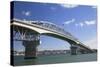 Auckland Harbour Bridge, Auckland, North Island, New Zealand, Pacific-Ian-Stretched Canvas