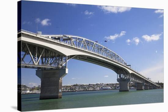 Auckland Harbour Bridge, Auckland, North Island, New Zealand, Pacific-Ian-Stretched Canvas